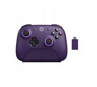 8Bitdo Ultimate 2 Wireless Controller for Windows & Android, Gaming Controller with TMR Joysticks, Switchable Hall Effect/Tactile Triggers, Motion Control, RGB Fire Ring, 8Speed Wireless Tech, Purple