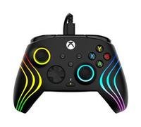 Turtle Beach Afterglow Wave Controller Gamepad RGB cablato nero - Con licenza per Xbox Series XS, Xbox One e Windows - Pulsanti programmabili, grilletti effetto Hall, controlli audio
