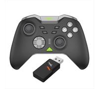 Gamepad Bluetooth PXN P5 1000Hz con sensore Hall, grilletto e bilanciere, tri-modalità, colore nero.