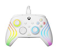 Gamepad cablato Turtle Beach Afterglow Wave per Xbox Series X/One/PC, bianco