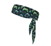 Gamepad Circuit Version Sweat-Absorbing Sports Headband, Unisex Sport Headband, Adatto per Outdoor Travel e Vari Sport.
