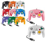 Gamepad Joypad - Controller per Game Cube bianco e switch cablati, colore: Bianco/Rosa