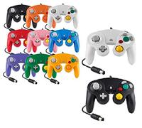 Gamepad Joypad - Controller per Game Cube bianco e switch cablati, colore: Nero/Bianco
