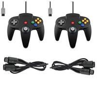 Gamepad Joypad - Controller per Nintendo 64 N64, con prolunghe