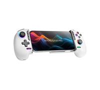 GAMEPAD MARS GAMING MGPXPROW, con cavo e wireless, Bianco, Nero, Multicolore