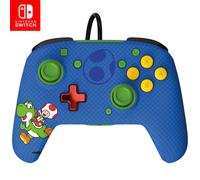Gamepad - PDP - REMATCH Yoshi - Wired - Nintendo Switch - Nero e bianco