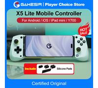 GameSir X5 Lite Type-C Mobile Gaming Controller for iPhone (USB-C), Android & HarmonyOS Phones,Lightweight Design, Hall Effect Sticks, Supports Radiator & Pass-Through Charging (Black)