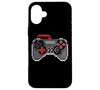 Gamepad Pixel Art Controller Giochi Custodia per iPhone 16 Plus