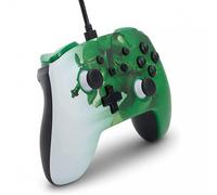 Gamepad PowerA Heroic Link Zelda Cablato Verde Bianco per Nintendo Switch