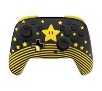 Turtle Beach Rematch: Super Mario Star Wireless Controller - Tutti i Nintendo Switch, Si Illumina al Buio, Batteria Ricaricabile, Licenza Ufficiale Nintendo