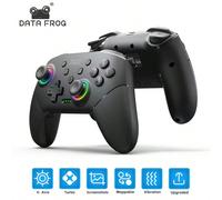 Gamepad senza fili compatibile con OLED/Lite, controller Pro con batteria da 1000 mAh e funzione turbo programmabile, marchio DATA FROG A,tuoni e fulmini,S80 PROABS