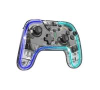 Gamepad Spirit of Gamer Pulse SOG-BTGPS1 RGB Bluetooth Wireless Trasparente Macro Turbo PC Switch
