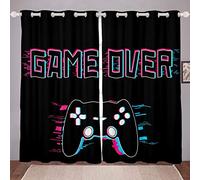 Gamepad Tenda termica per videogiochi, videogiochi, tenda per camera da letto, per bambini, ragazzi, novità, controller di gioco, console da gioco, drappeggi, W46 x L54