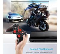Gamepad Wireless Comodo Controller Portatile per IOS Modalità di Connessione Diretta per gli Appassionati di Giochi 15 * 10 (BLACK)