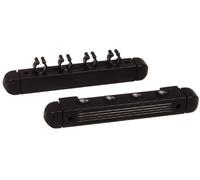 GamePoint Premiergames - Supporto da parete per 4 stecche da biliardo, colore: nero