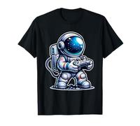 Gamer Astronaut - Divertente design del controller spaziale Maglietta
