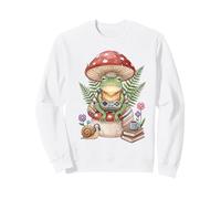 Gamer Cottagecore Frog Cozy Video Game Pixel Art Estetica Felpa