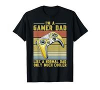 Gamer Dad è come un papà normale, ma una console molto più bella, retrò Maglietta