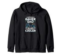 Gamer Dad Like A Normal Dad Funny Gaming Funny Father's Day Felpa con Cappuccio