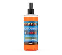 Gamer +, Detergente per schermi - Spray senza strisce per monitor da gioco, TV, laptop, console, controller, tastiere, smartphone e tablet, rimuove polvere, macchie e impronte digitali, 250 ml