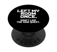 Gamer Divertente e Sarcastico - Videogioco Retro Ragazzi PopSockets PopGrip Adesivo