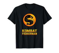 Gamer Fish Fishing Birthday Gifts Combat Fisherman Maglietta