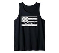 Gamer Flag Video Game Player On Gaming Gift Canotta