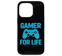 Gamer For Life - Controller di gioco retrò Custodia per iPhone 13 Pro