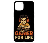 Gamer For Life - Controller per cuffie con design focalizzato sul giocatore Custodia per iPhone 15 Plus