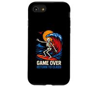 Gamer Game Over Ritorno Alla Classe Retro Ragazzi Primo Giorno Custodia per iPhone SE (2020) / 7 / 8