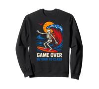 Gamer Game Over Ritorno Alla Classe Retro Ragazzi Primo Giorno Felpa
