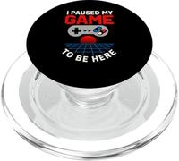 Gamer Ho Paused Il mio Gioco Per Essere Qui Divertimento Ragazzi Ritorno A Scuola PopSockets PopGrip per MagSafe