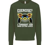 Gamer Ho Pensato Che Dicesse Vite Extra Felpa Da Gioco Per Bambini