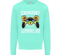 Gamer Ho Pensato Che Dicesse Vite Extra Felpa Da Gioco Per Bambini