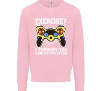 Gamer Ho Pensato Che Dicesse Vite Extra Felpa Da Gioco Per Bambini