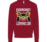 Gamer Ho Pensato Che Dicesse Vite Extra Felpa Da Gioco Per Bambini