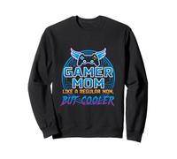 Gamer Mamma Come Una Mamma Normale Ma più Freddo Divertente Meme Gamer Mamme Felpa