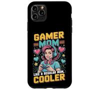 Gamer Mamma Come Una Mamma Regolare Ma Più Freddo Divertente Controller Mamma Custodia per iPhone 11 Pro Max