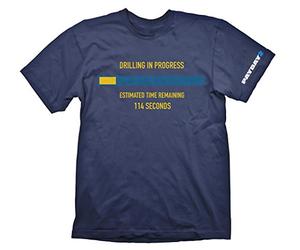 Gamer Merchandise UK Payday 2 T-Shirt Drilling in Progress, XL (Giochi elettronici)