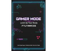 Gamer Mode Graph Notebook: Level Up Your Study | 5mm Grid for Math, Charts & Pixel Art