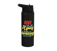 Gamer Noah I'm Not Aging Divertente Noah Compleanno Stainless Steel Insulated Water Bottle