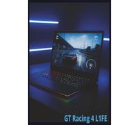 Gamer notebook "GT Racing 4 L1FE": A 120 page graph notebook gamer will like | Elegant design gamer composition notebook