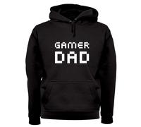 Gamer Papà Pixels - Adulti Felpa/Maglione - Gioco Geek Secchione Rétro 80s
