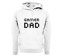 Gamer Papà Pixels - Adulti Felpa/Maglione - Gioco Geek Secchione Rétro 80s