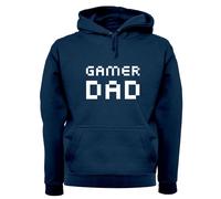 Gamer Papà Pixels - Adulti Felpa/Maglione - Gioco Geek Secchione Rétro 80s