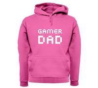 Gamer Papà Pixels - Adulti Felpa/Maglione - Gioco Geek Secchione Rétro 80s