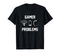 Gamer Problems Controller Giacatore PC Giocando Gaming Gioco Maglietta
