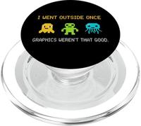 Gamer Sono uscito Una volta che la grafica era orribile gioco PopSockets PopGrip per MagSafe