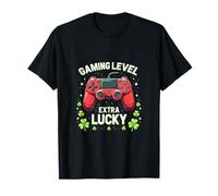 Gamer Verde Controller Quadrifoglio Maglietta