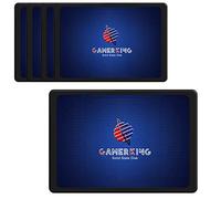 GAMERKING SSD 2.5 SATA III 64 GB ad alte prestazioni interno a stato solido per computer portatile desktop confezione da 5 unità [64 GB (5 confezioni), 2.5-SATA3]
